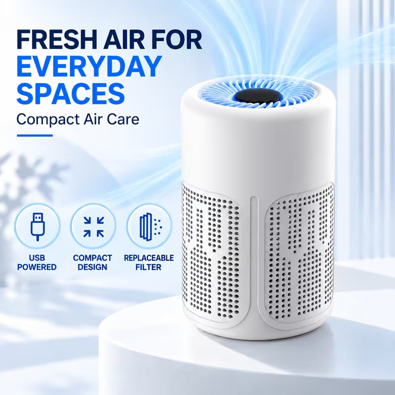 AirShield™ Portable HEPA Air Purifier - Breathe Fresh Air. Make Life Easier.