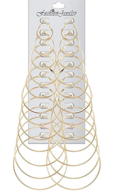 12 Pairs Dangle Earrings Advibe Studio
