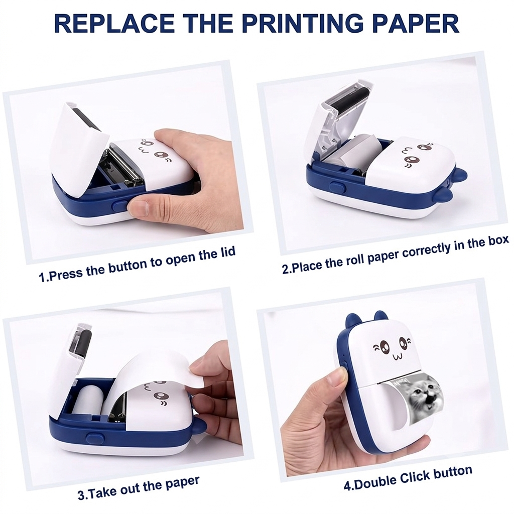 PrintPod Portable Mini Thermal Printer