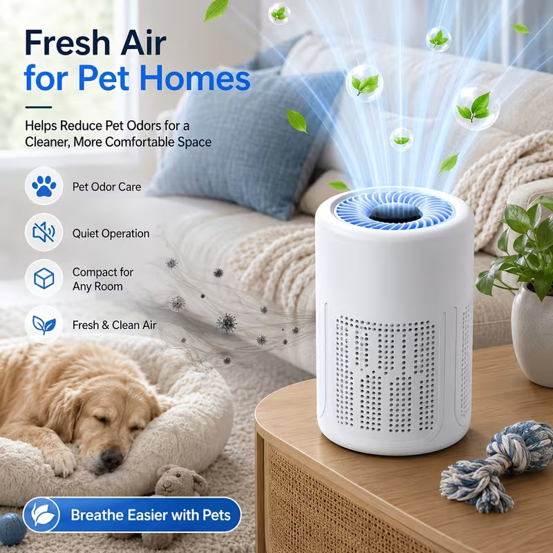 AirShield™ Portable HEPA Air Purifier - Breathe Fresh Air. Make Life Easier.