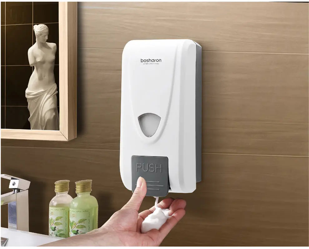 Wall-Mounted Hand Press Foam Soap Dispenser Advibe Studio