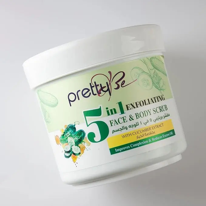 5 in 1 Exfoliating Face & Body Scrub (Original) Advibe Studio