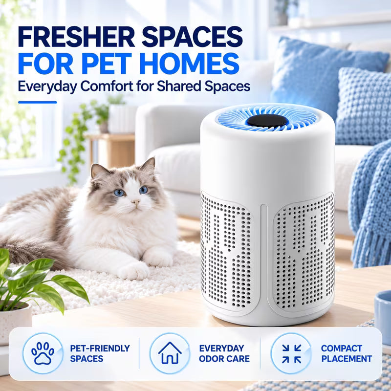 AirShield™ Portable HEPA Air Purifier - Breathe Fresh Air. Make Life Easier.