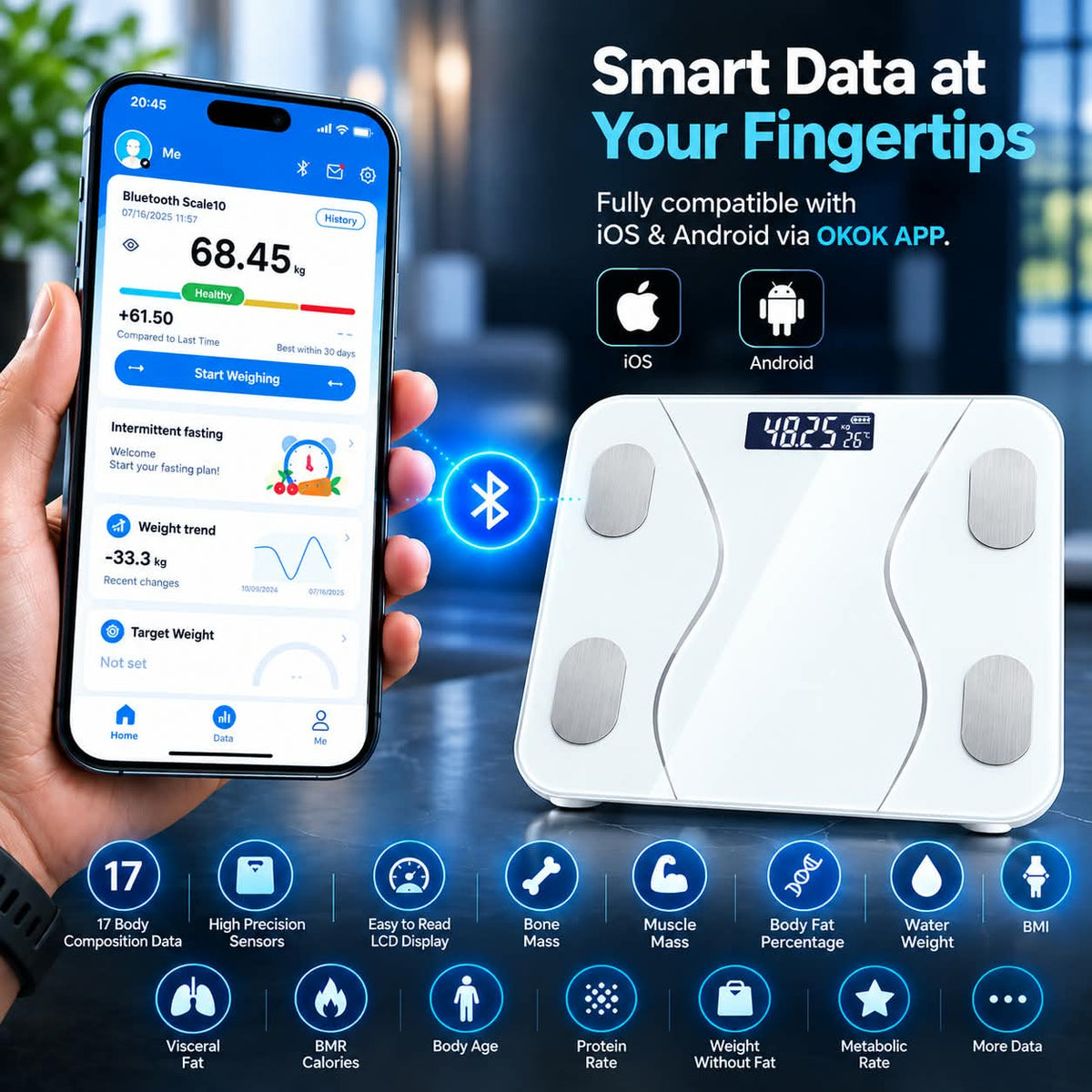 Smart Body Fat Scale