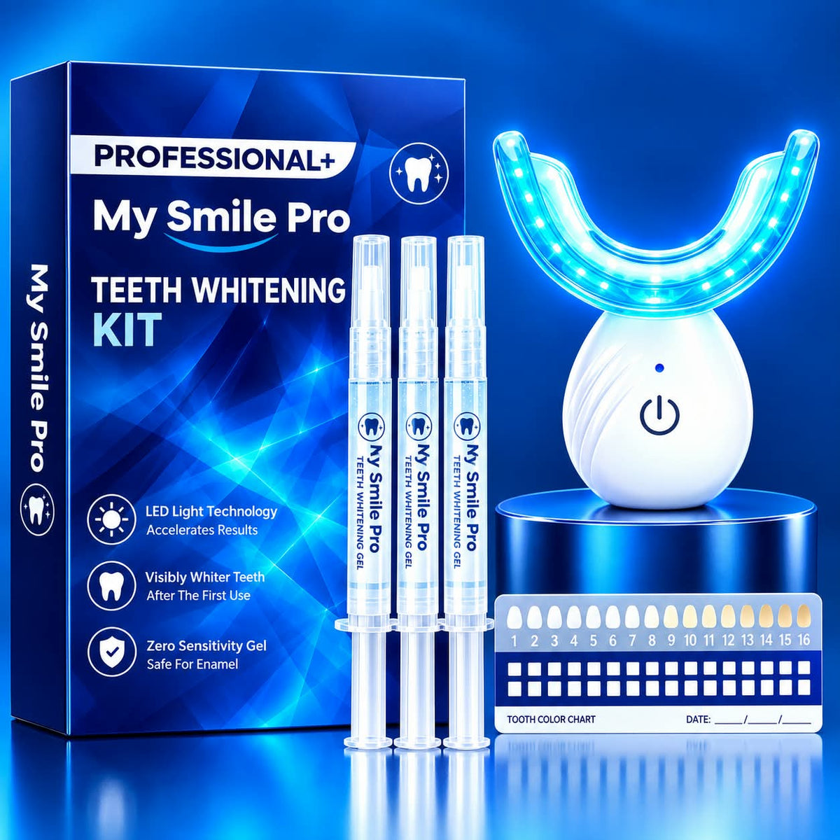 My Smile Pro LED Teeth Whitening Kit