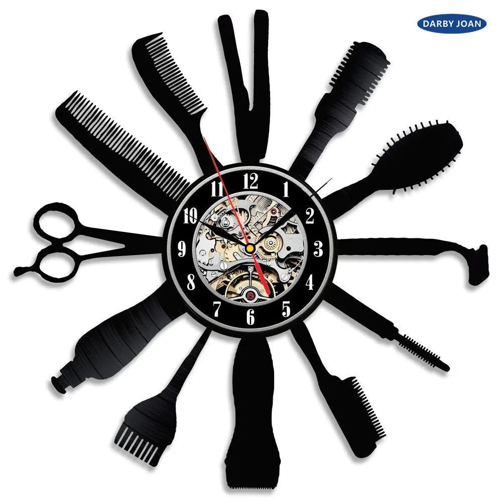 Art Vinyl Record Wall Clock Advibe Studio