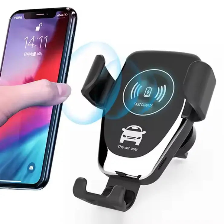 Auto Clamping Wireless Car Charger Advibe Studio