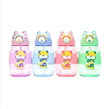 Bear Cartoon Water Bottle Advibe Studio