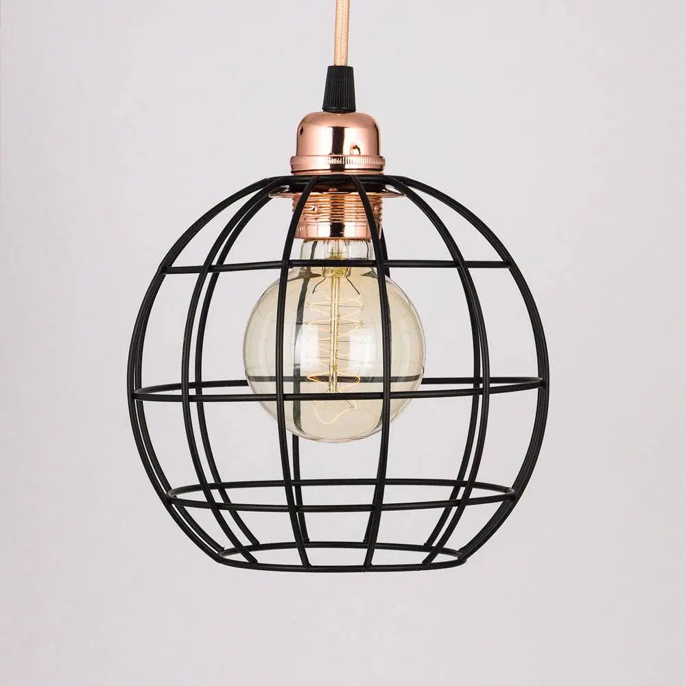 Black Iron Edison Lamp Shade Advibe Studio