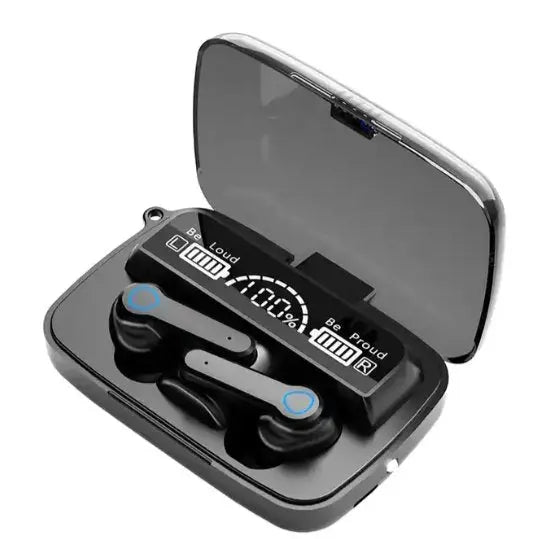 Black M19 Bluetooth Earphones Advibe Studio