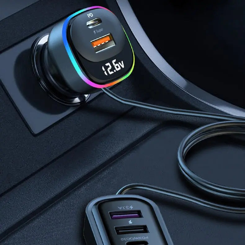 Car Charger Super Fast Charge Multi-function Advibe Studio