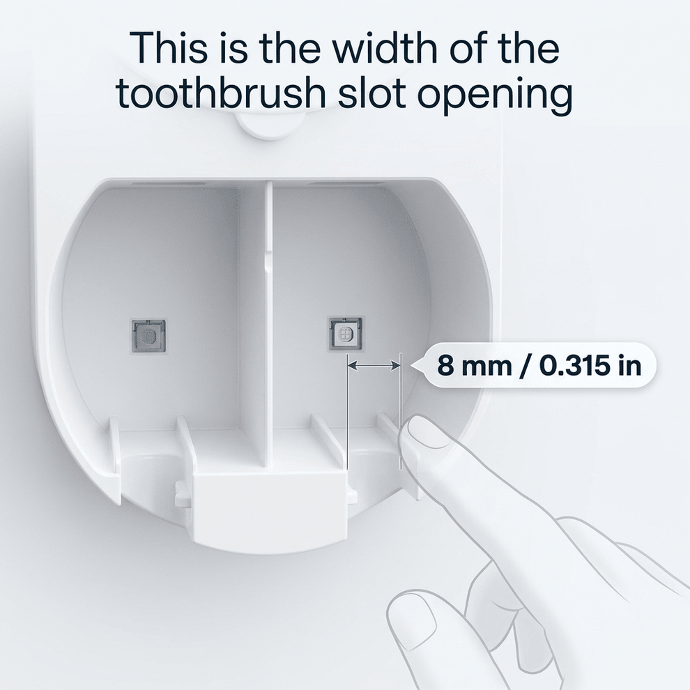 Brush Nest - UV ToothBrush Sanitizer & Dryer
