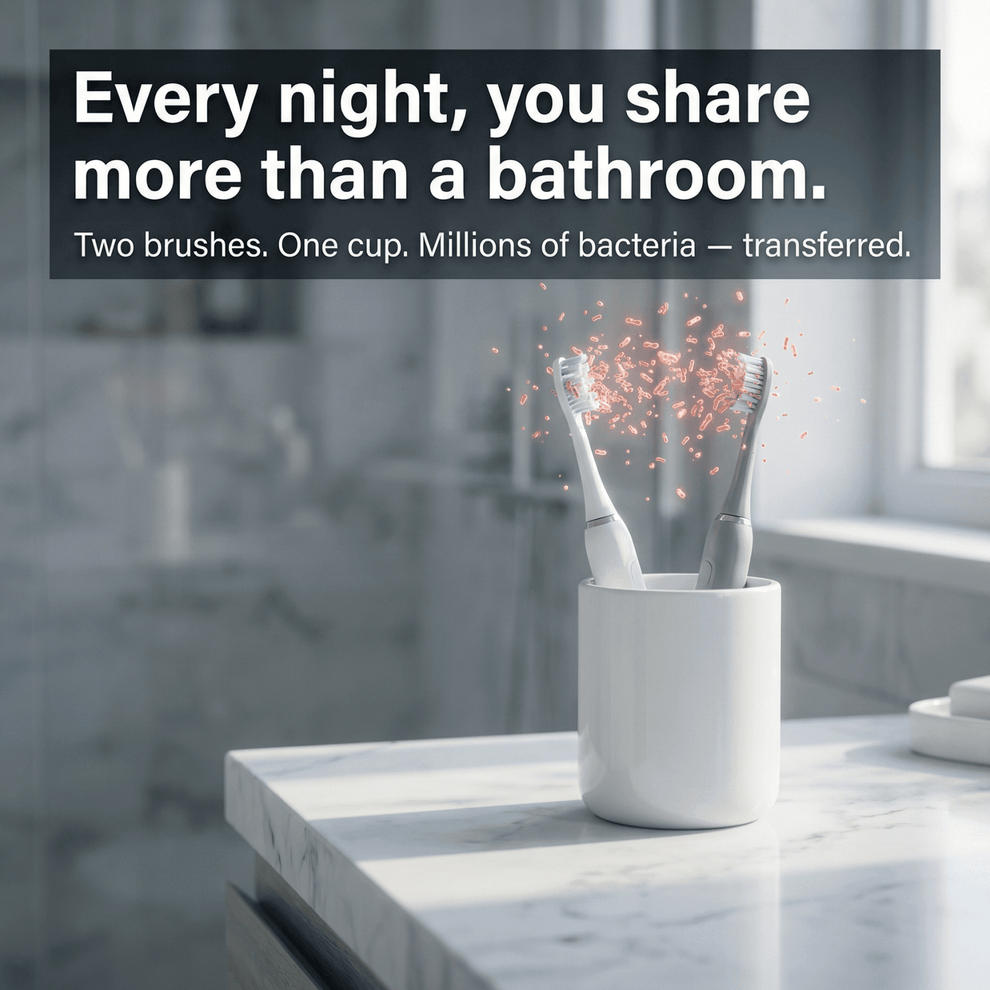 Brush Nest - UV ToothBrush Sanitizer & Dryer