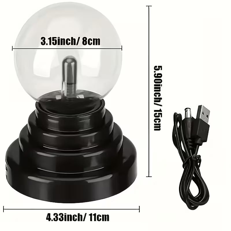 PlasmaPulse™ Touch & Sound Reactive Lamp