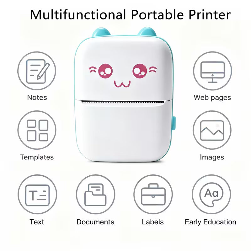 PrintPod Portable Mini Thermal Printer