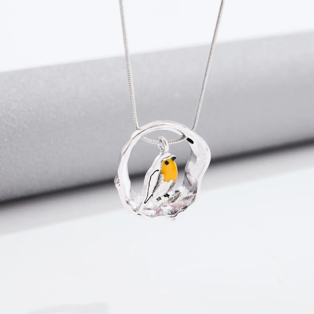 Fashion Creative Bird Hollow Pendant Necklace Advibe Studio
