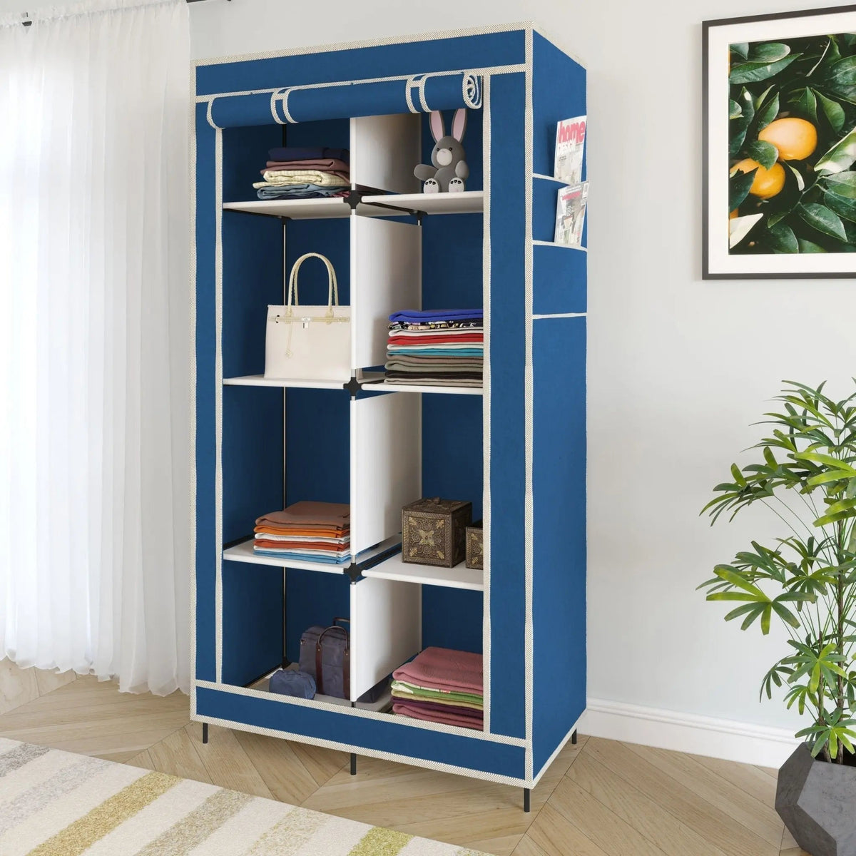 Foldable Canvas Storage Wardrobe Advibe Studio