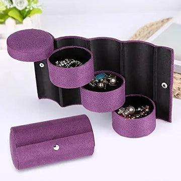 Schellen 3 Layers Portable Rotating Jewellery Box Advibe Studio