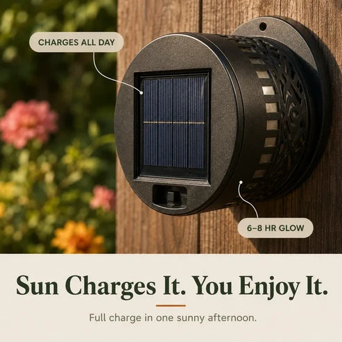 Solar Mandala Light for Stunning Outdoor Décor