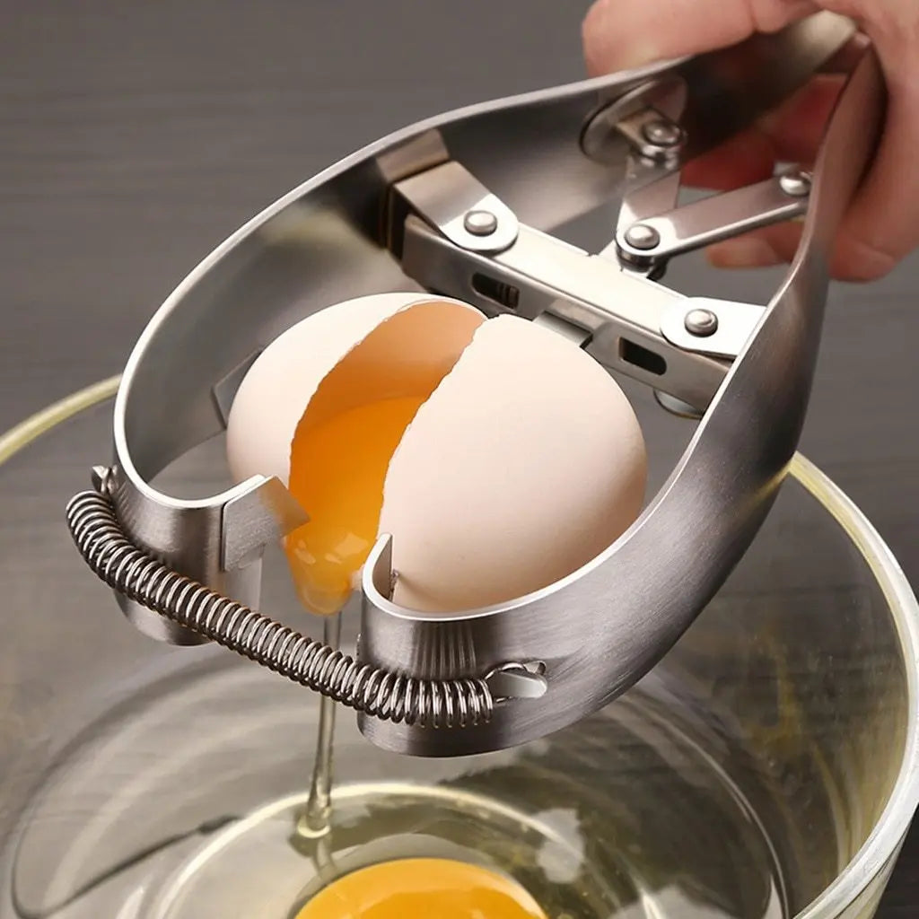 Stainless Steel Egg Scissors Eggshell Cutter Quail Egg Opener Egg Cutter Egg Topper Cracker Separator Cooker Cracker Advibe Studio