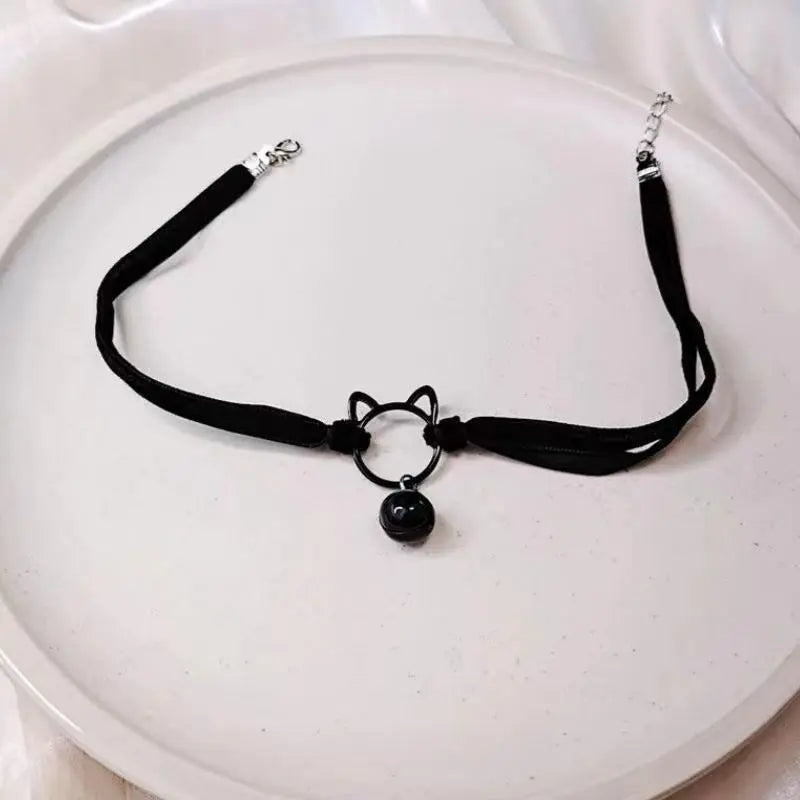 Sweet Cool Hot Girl Dark Cat Necklace Special-interest Design High Sense Advibe Studio