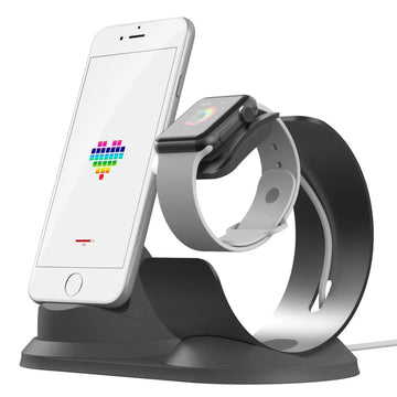 Two-in-one Aluminum Alloy Metal Charging Stand Advibe Studio
