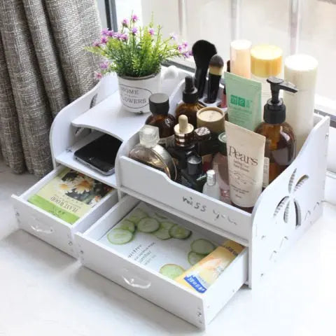 Wooden Dressing Organizer Palm Trees Advibe Studio